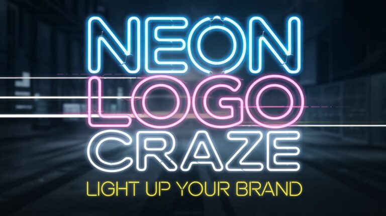 neon logo fiverr
