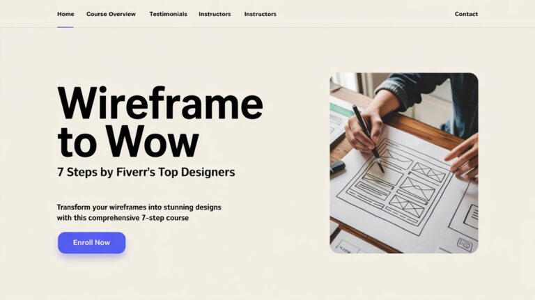 web design fiverr