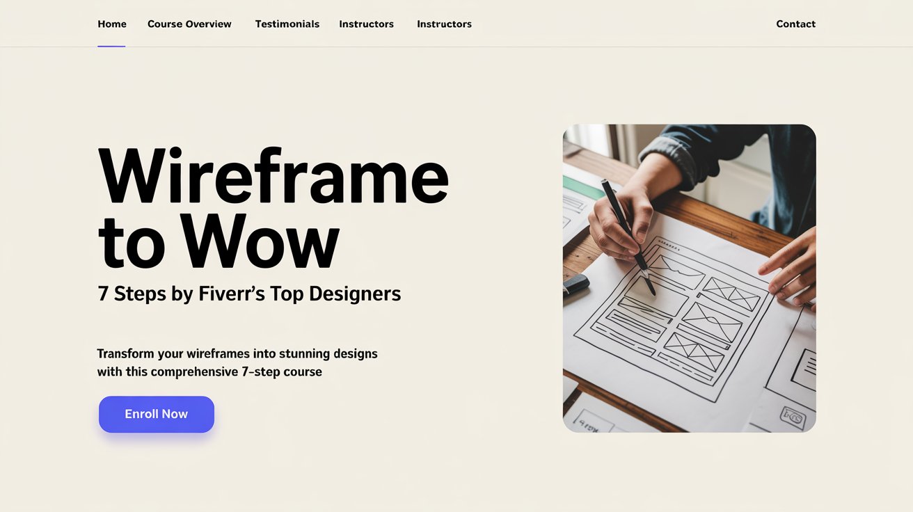 web design fiverr