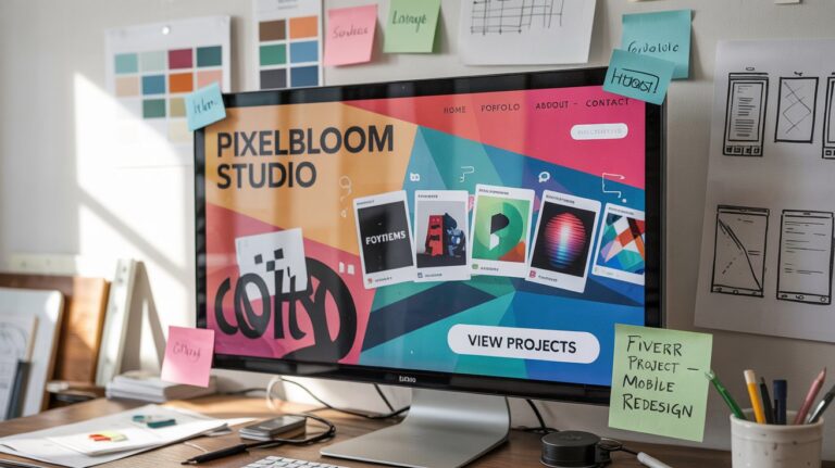 website design fiverr