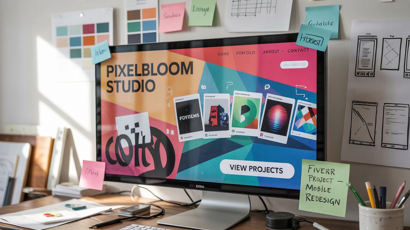 website design fiverr